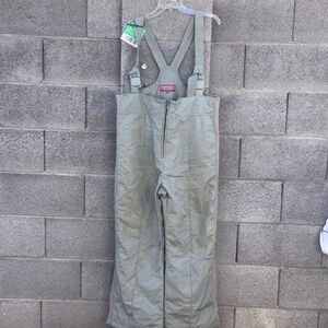 Vintage SPORTS WRAP Green Ski bib Snow Bib XL